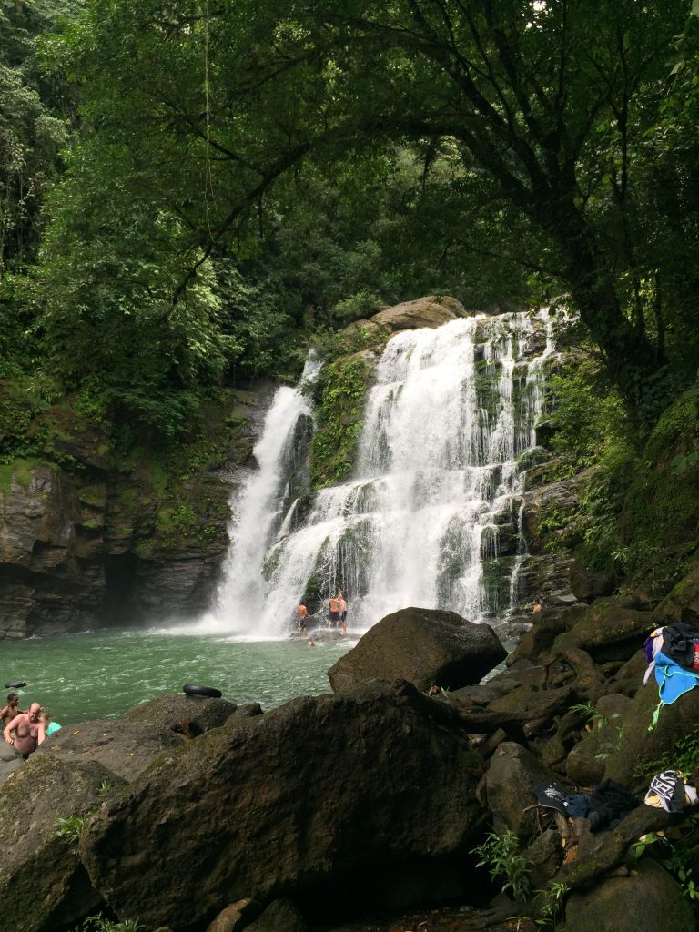 look at that waterfall... that's a BIG waterfall!