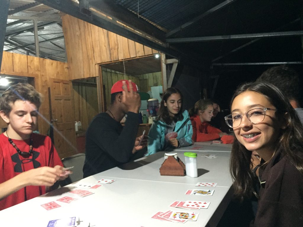 Don't trust the smile, she's vicious when the cards are down.